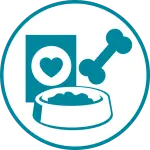 Icon Futter und Snacks Icon Futter und Snacks.