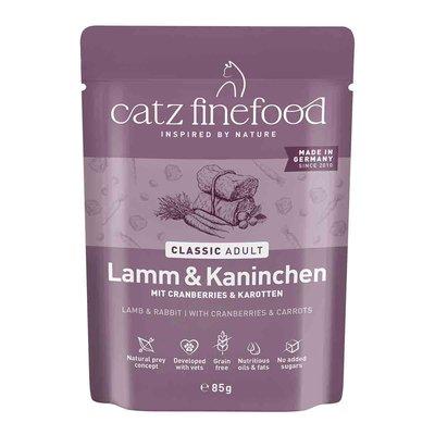 catz finefood - No. 11 Lamm & Kaninchen 16x85g catz finefood - No. 11 Lamm & Kaninchen 16x85g