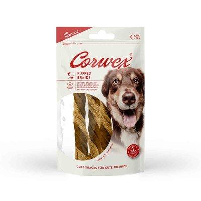Corwex Puffed Zopf Ente Lachs 50g Corwex Puffed Zopf Ente Lachs 50g