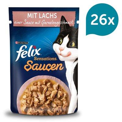 FELIX Sensations Saucen mit Lachs & Garnelengeschmack FELIX Sensations Saucen mit Lachs & Garnelengeschmack