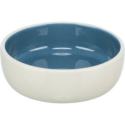 Trixie Keramiknapf Katze, 0,3l/ø13cm creme/blau Trixie Keramiknapf Katze, 0,3l/ø13cm creme/blau