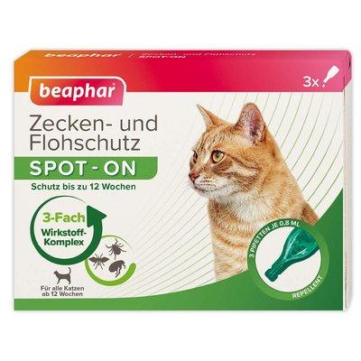 beaphar Zecken- & Flohschutz SPOT-ON für Katzen 3er-Pack beaphar Zecken- & Flohschutz SPOT-ON für Katzen 3er-Pack