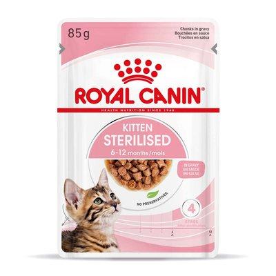ROYAL CANIN KITTEN STERILISED in Soße Nassnahrung für kastrierte Kätzchen ab 6 Monaten ROYAL CANIN KITTEN STERILISED in Soße Nassnahrung für kastrierte Kätzchen ab 6 Monaten