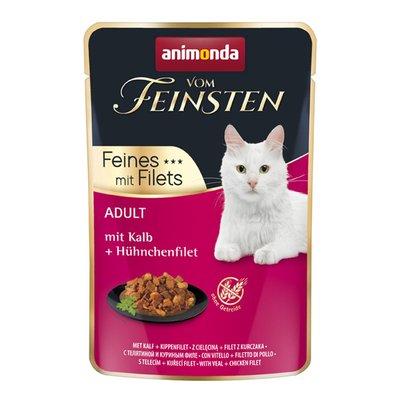 animonda vom Feinsten Adult mit Kalb + Hühnchenfilet animonda vom Feinsten Adult mit Kalb + Hühnchenfilet