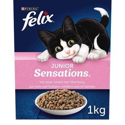 FELIX Junior Sensations Trockenfutter 1 kg FELIX Junior Sensations Trockenfutter 1 kg