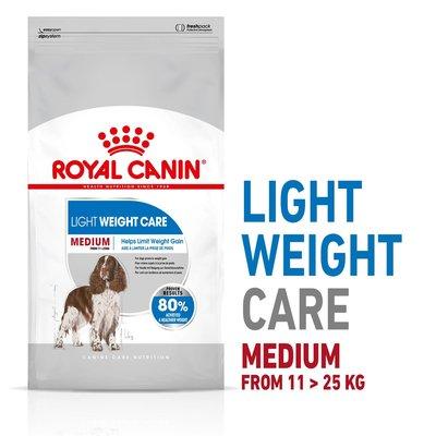 ROYAL CANIN LIGHT WEIGHT CARE MEDIUM Trockenfutter für zu Übergewicht neigenden Hunden ROYAL CANIN LIGHT WEIGHT CARE MEDIUM Trockenfutter für zu Übergewicht neigenden Hunden