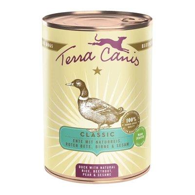 Terra Canis Ente mit Naturreis, Rote Beete, Birne und Sesam Terra Canis Ente mit Naturreis, Rote Beete, Birne und Sesam