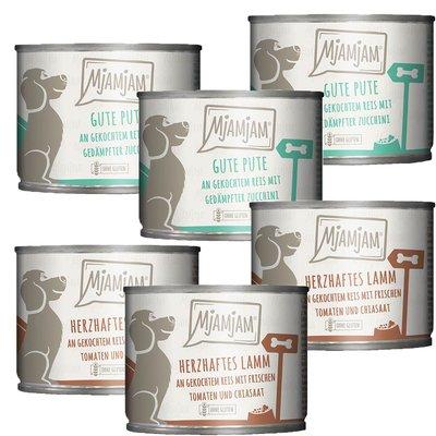 MjAMjAM Monopaket I mit Lamm&Pute 6x200g MjAMjAM Monopaket I mit Lamm&Pute 6x200g