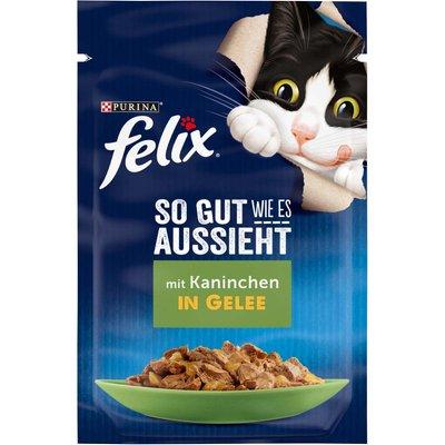 FELIX So gut wie es aussieht in Gelee mit Kaninchen FELIX So gut wie es aussieht in Gelee mit Kaninchen