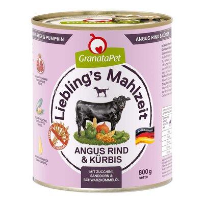 GranataPet Liebling's Mahlzeit Angus Rind und Kürbis GranataPet Liebling's Mahlzeit Angus Rind und Kürbis