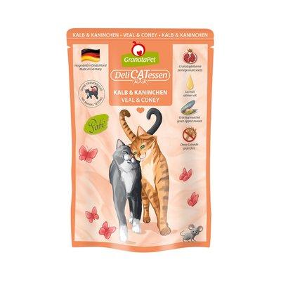 GranataPet Katze - Delicatessen Pouch Kalb & Kaninchen GranataPet Katze - Delicatessen Pouch Kalb & Kaninchen