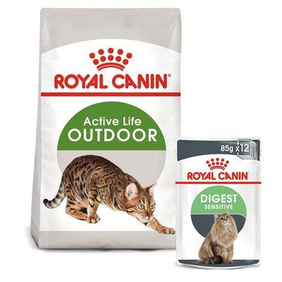 ROYAL CANIN OUTDOOR Trockenfutter 2kg + Digest Sensitive Nassfutter 12x85g ROYAL CANIN OUTDOOR Trockenfutter 2kg + Digest Sensitive Nassfutter 12x85g