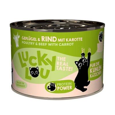 Lucky Lou Lifestage Kitten Geflügel & Rind Lucky Lou Lifestage Kitten Geflügel & Rind