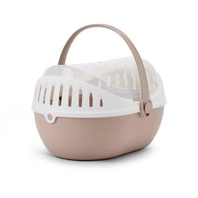 SAVIC Kleintier Transportbox Elmo groß rosa SAVIC Kleintier Transportbox Elmo groß rosa