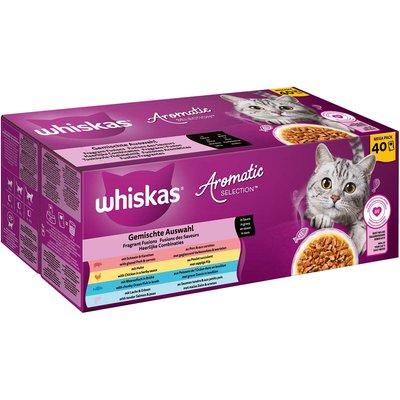 WHISKAS AROMATIC SELECTION Meeresfrüchte in Sauce 40x85g WHISKAS AROMATIC SELECTION Meeresfrüchte in Sauce 40x85g