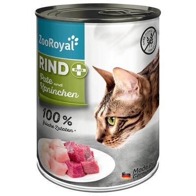 ZooRoyal Katze Rind + Pute & Kaninchen ZooRoyal Katze Rind + Pute & Kaninchen