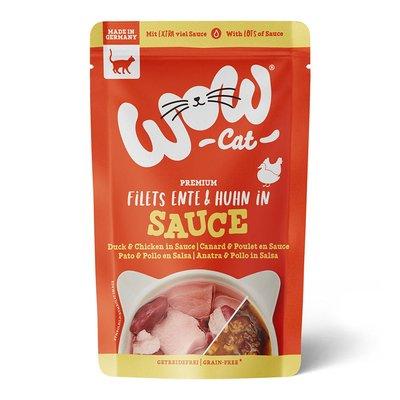 WOW CAT Filets Ente & Huhn in Sauce WOW CAT Filets Ente & Huhn in Sauce