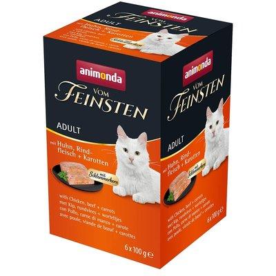 animonda vom Feinsten Adult Schlemmerkern Huhn, Rind und Karotten animonda vom Feinsten Adult Schlemmerkern Huhn, Rind und Karotten