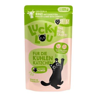 Lucky Lou Lifestage Kitten Geflügel & Rind Lucky Lou Lifestage Kitten Geflügel & Rind