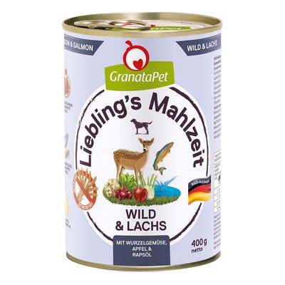 GranataPet Liebling's Mahlzeit Wild und Lachs GranataPet Liebling's Mahlzeit Wild und Lachs