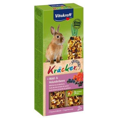 Vitakraft Zwergkaninchen Kräcker mit Wald- & Holunderbeere Vitakraft Zwergkaninchen Kräcker mit Wald- & Holunderbeere
