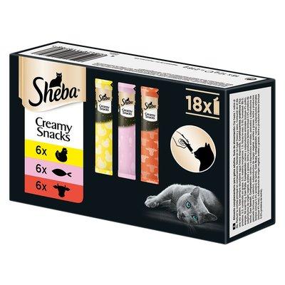 Sheba Creamy Mixpack 18x12g Sheba Creamy Mixpack 18x12g