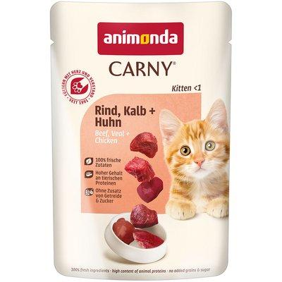 animonda Carny Kitten Rind, Kalb + Huhn animonda Carny Kitten Rind, Kalb + Huhn