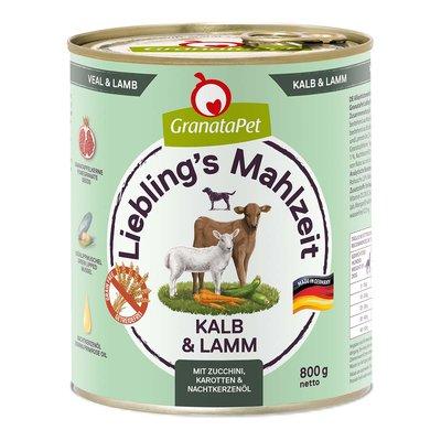 GranataPet Liebling's Mahlzeit Kalb und Lamm GranataPet Liebling's Mahlzeit Kalb und Lamm