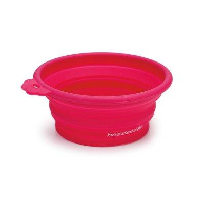 Beeztees faltbarer Silikonnapf rosa 14x12,5cm Beeztees faltbarer Silikonnapf rosa 14x12,5cm