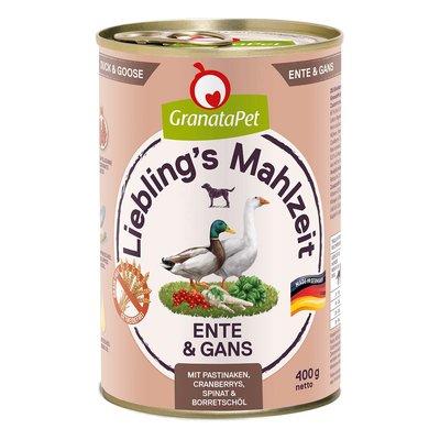 GranataPet Liebling's Mahlzeit Ente und Gans GranataPet Liebling's Mahlzeit Ente und Gans