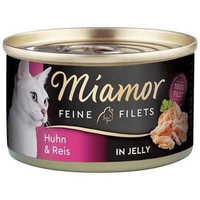 Miamor Feine Filets in Jelly Huhn und Reis 100g Dose Miamor Feine Filets in Jelly Huhn und Reis 100g Dose