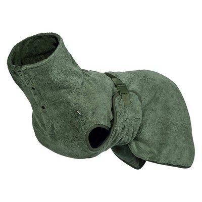 RukkaPets Medea ECO Bademantel - Olive - S | Gebrauchtware RukkaPets Medea ECO Bademantel - Olive - S | Gebrauchtware