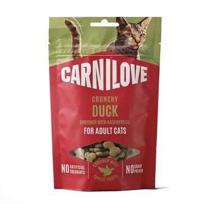 Carnilove Cat Crunchy Snack - Duck with Raspberry 50g Carnilove Cat Crunchy Snack - Duck with Raspberry 50g