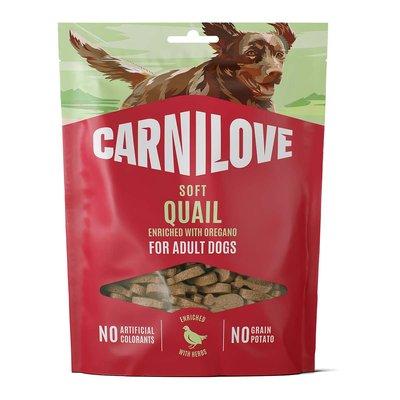 Carnilove Dog Soft Snack - Quail with Oregano 200g Carnilove Dog Soft Snack - Quail with Oregano 200g