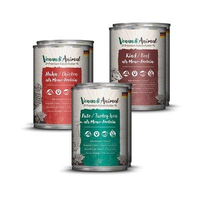 Venandi Animal - Probierpaket I Huhn, Pute, Rind Venandi Animal - Probierpaket I Huhn, Pute, Rind