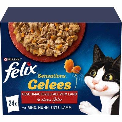 FELIX Sensations Gelees Geschmacksvielfalt vom Land 24x85g FELIX Sensations Gelees Geschmacksvielfalt vom Land 24x85g