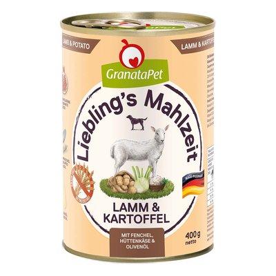 GranataPet Liebling’s Mahlzeit Lamm und Kartoffel GranataPet Liebling’s Mahlzeit Lamm und Kartoffel