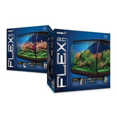 Fluval Aquarium Flex 2.0 schwarz Fluval Aquarium Flex 2.0 schwarz