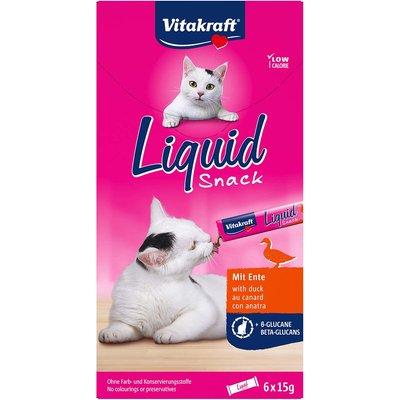 Vitakraft Cat liquid Snack Ente und Beta-Glucane Vitakraft Cat liquid Snack Ente und Beta-Glucane