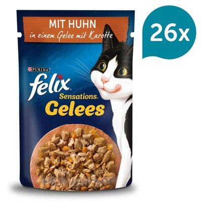 FELIX Sensations Gelees mit Huhn & Karotte FELIX Sensations Gelees mit Huhn & Karotte