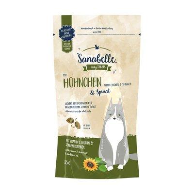 Sanabelle Knusperkissen Huhn & Spinat Sanabelle Knusperkissen Huhn & Spinat