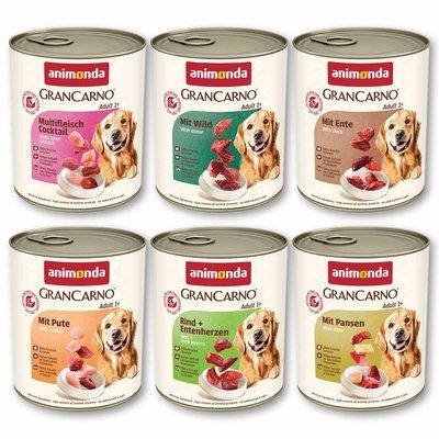 animonda GranCarno Adult 6x800g Kräftige Variation Mixpack II animonda GranCarno Adult 6x800g Kräftige Variation Mixpack II