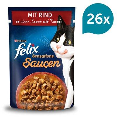 FELIX Sensations Saucen mit Rind & Tomate FELIX Sensations Saucen mit Rind & Tomate
