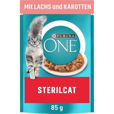 PURINA ONE STERILCAT in Sauce Lachs 26x85g PURINA ONE STERILCAT in Sauce Lachs 26x85g