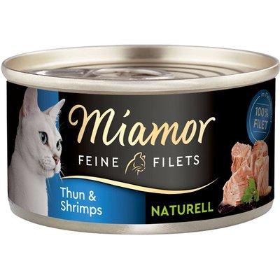 Miamor Feine Filets naturell Thun & Shrimps Miamor Feine Filets naturell Thun & Shrimps