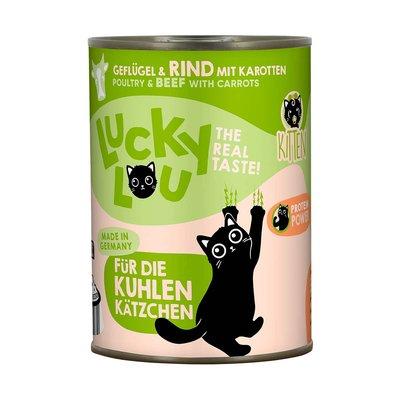 Lucky Lou Lifestage Kitten Geflügel & Rind Lucky Lou Lifestage Kitten Geflügel & Rind