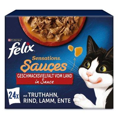 FELIX Sensations Saucen Geschmacksvielfalt vom Land 24x85g FELIX Sensations Saucen Geschmacksvielfalt vom Land 24x85g