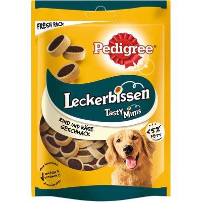Pedigree Leckerbissen Mini-Happen mit Käse und Rind 140g Pedigree Leckerbissen Mini-Happen mit Käse und Rind 140g