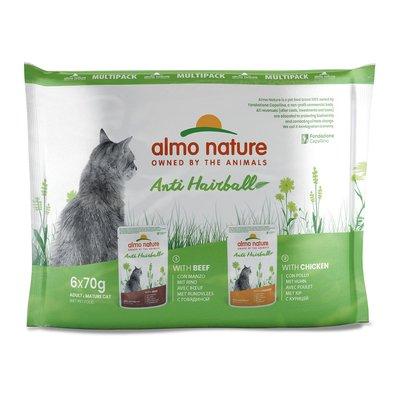 Almo Nature Holistic Anti Hairball Multipack mit Rind&Huhn Almo Nature Holistic Anti Hairball Multipack mit Rind&Huhn