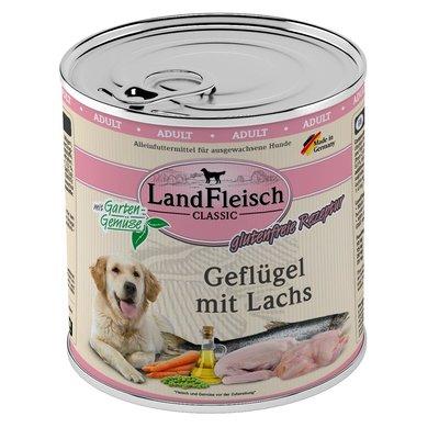 LandFleisch Dog Classic Geflügel mit Lachs LandFleisch Dog Classic Geflügel mit Lachs